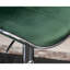 Velours pivotant réglable (de 2) - Base en métal chromé à 360 ° avec siège et repose-pieds de 24 po à 32,5 po avec coussins moelleux de l 17,32 po x P 21,6 po x P 32,39 à 41 po (2) Robuste de 24 po à 32,5 po Luxe-469384769