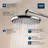 Tempesta 250 10-Inch Rainshower Shower Head, 1.78 GPM and Rainhead Size-73199862
