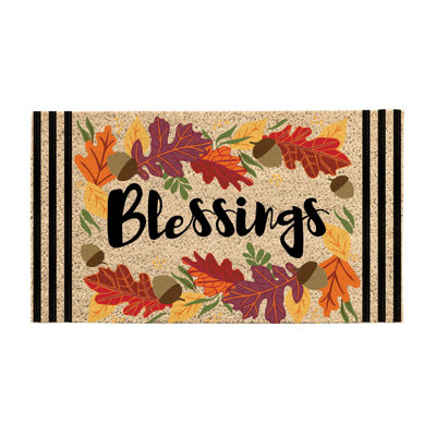 Tapis en fibre de coco Autumn Blessings
