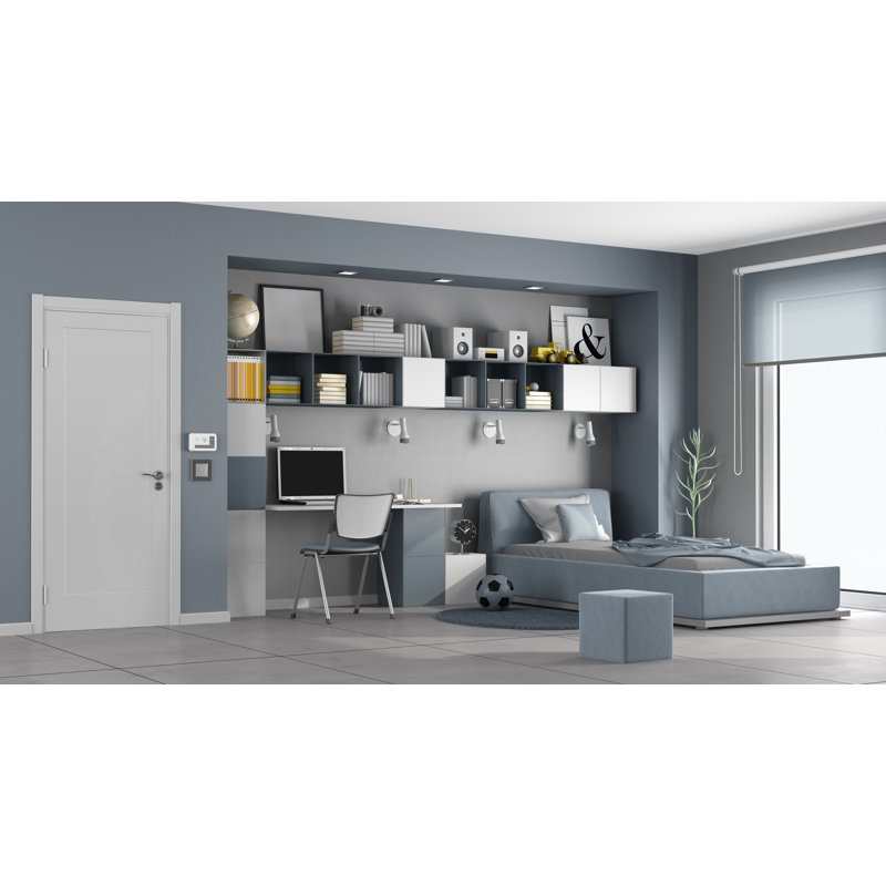 Camaflexi 32" x 80" White Primed Solid Pine Bifold Door