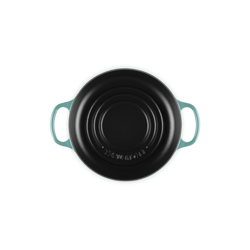 Le Creuset Signature Cast Iron Oval Bread Oven, 11.5 In., Bluer Riviera, 1.7 quarts
