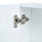 Wall Mounted Bathroom Mirror Cabinet with Shelves and Towel Rack-114198249