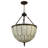 3 - Light Craftsman Brown Unique/Statement Pendant