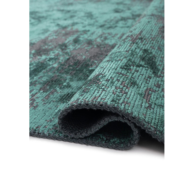 Besim Abstract Hand Loom Indoor / Outdoor Area Rug, Rectangle 7'10" x 11'1"