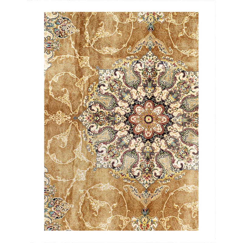 Tapis persan Qum Design 3'3"X 5'