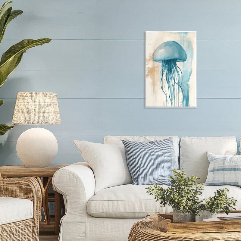 Plaque murale «Ocean Dreams Jellyfish», design par Irena Orlov, H 15 po x l 10 po