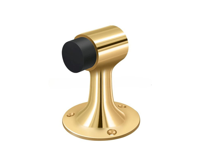 Door Stop, PVD Polished Brass