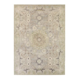 Hand Knotted Wool Vintage Look Area Rug