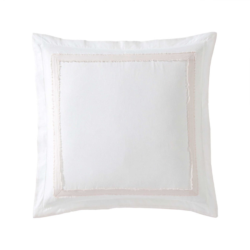 Laura Ashley Mila European Sham, Pink