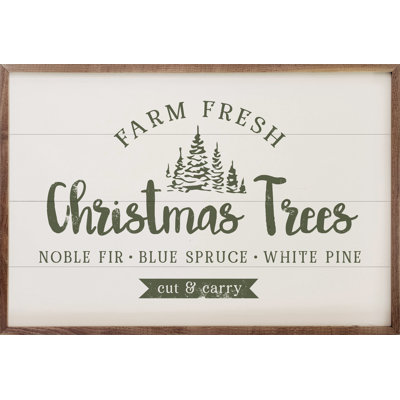 Christmas Trees Cut And Carry White
