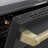 ZLINE Autograph 36 in. Stainless Steel Paramount Induction Range with Black Door & Bronze Accents-120165225