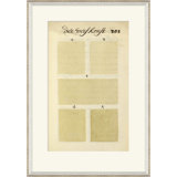 Antique Color Swatches Giclee Print by A. Boogert