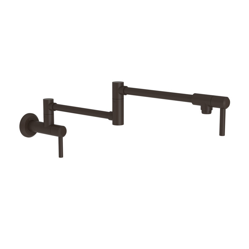 Jeter Wall Mount Pot Filler, Oil Rubbed Bronze