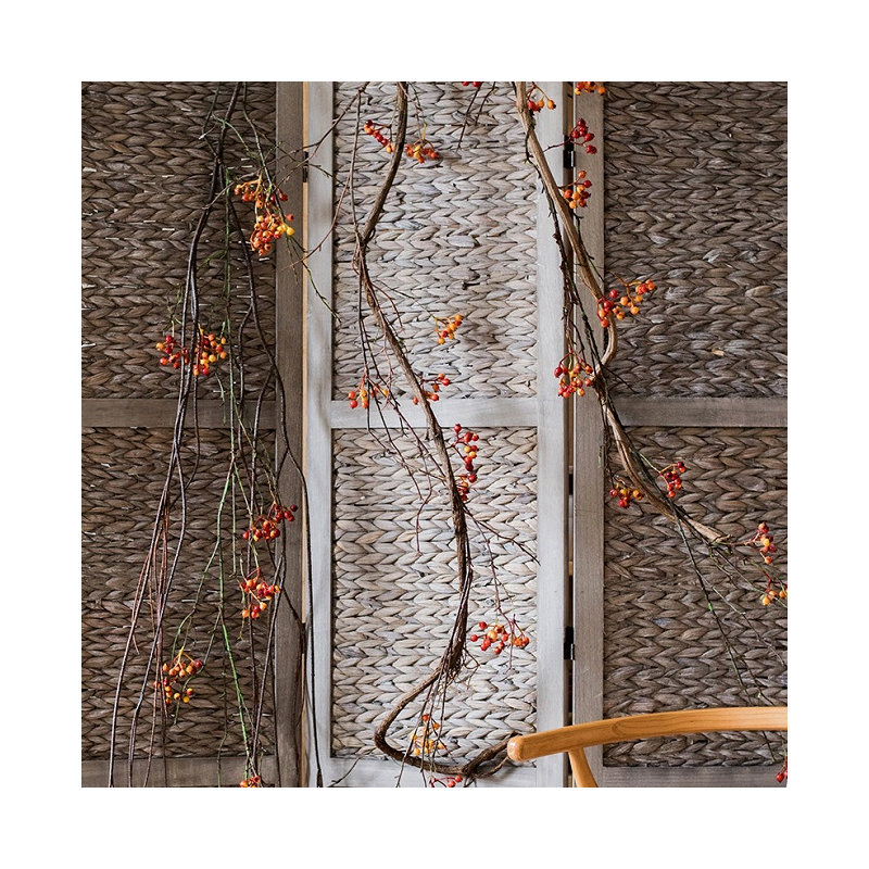 Tige artificielle baies de vignes, 5 tiges