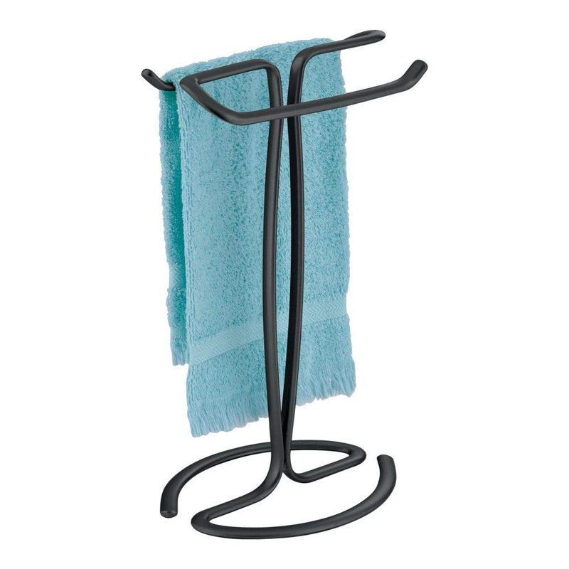 Eilerman 7.6 " 2 - Bar Freestanding Towel Stand
