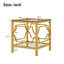 Table d'appoint 19,7 po Modern Gold-133446704