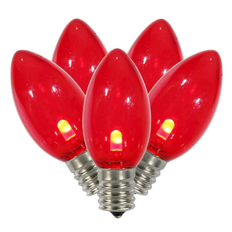 Ampoule en plastique, Rouge
