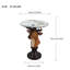Table d'appoint avec tête de cerf et table d'appoint