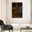 «Classic Holiday Christmas Tree», art mural encadré pour espaces festifs-573954037-573954036