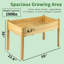Handmade Wood Raised Garden Bed-14016253