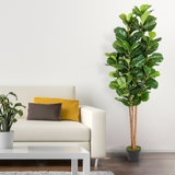 72'' Faux Banyan Tree in Pot