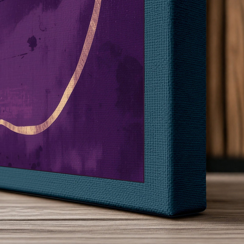 Print, 24x16 - 61.0 x 40.6 cm, Teal Border