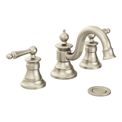 Waterhill Widespread Bathroom Faucet with Drain Assembly