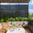 6 ft. H x 4 ft. W Metal Privacy Screen Fence Panel Brick Pattern-55887650
