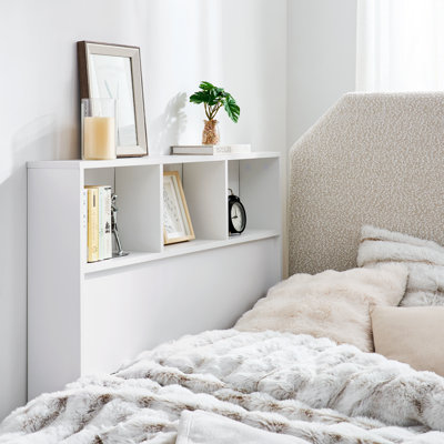 Yak About It Compact Classic Bedside Shelf  - White