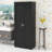 Storage Cabinet With Two Doors - Adjustable Shelves