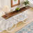 70.9'' Extra Long Console Table with Bicycle Base, Narrow Sofa Table Industrial Entryway Table-1569280343-1566125483