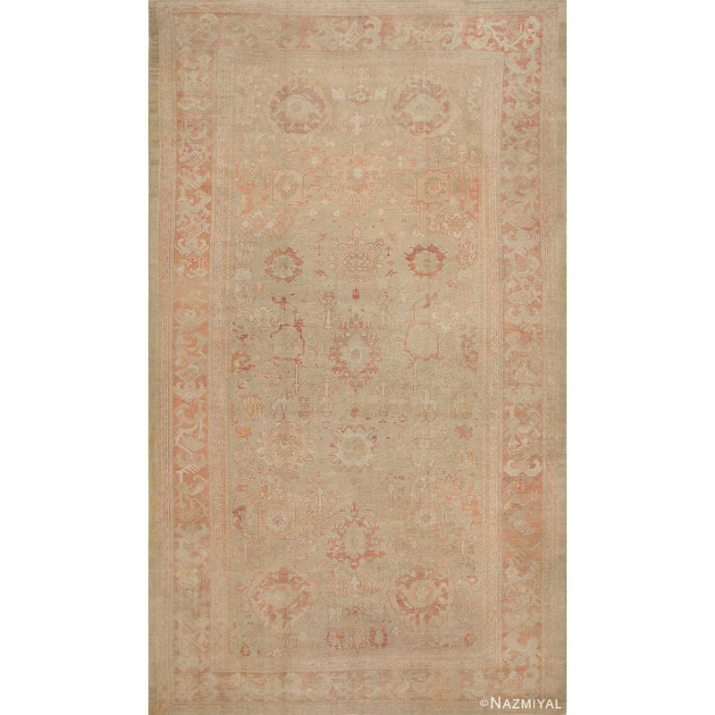 Tapis Oushak turc antique