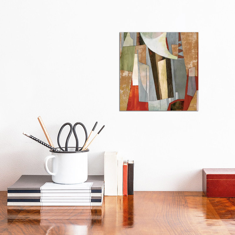 Landscape Collage - Wrapped Canvas Painting, 30.48 cm H x 30.48 cm W
