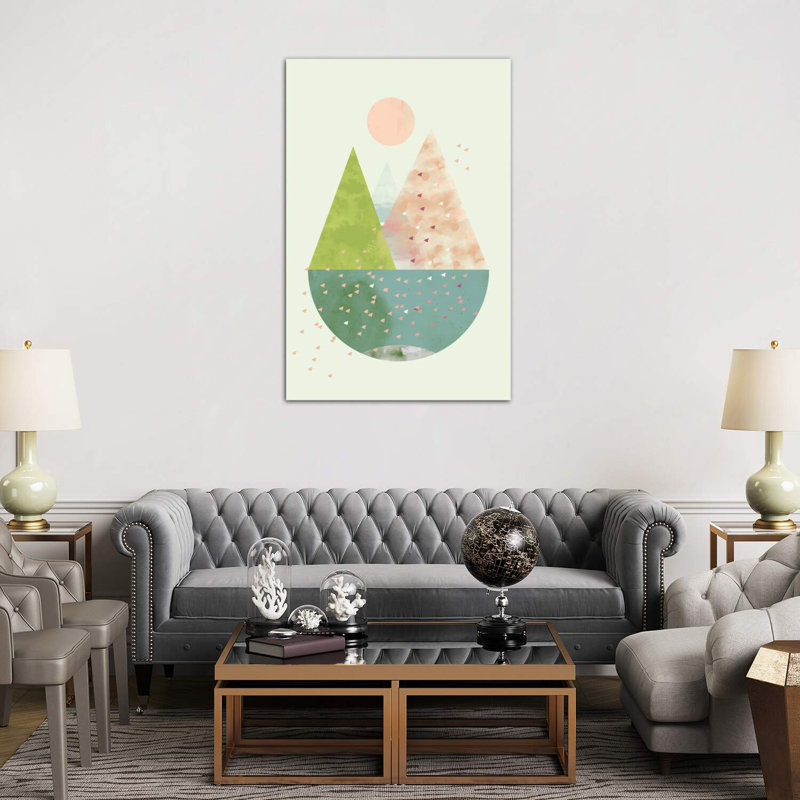«Spring» - Imprimé, Toile tendue, H 60 po x l 40po x P 1,5 po