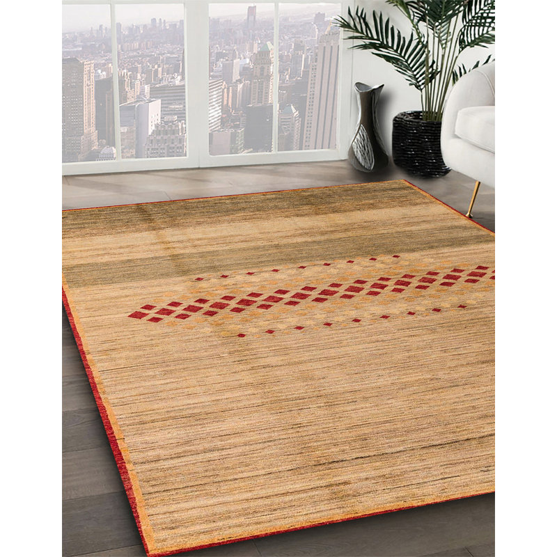 Abstract Indoor Rug, Square 6'