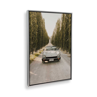 Impression sur toile roulée Tuscan Road Trip