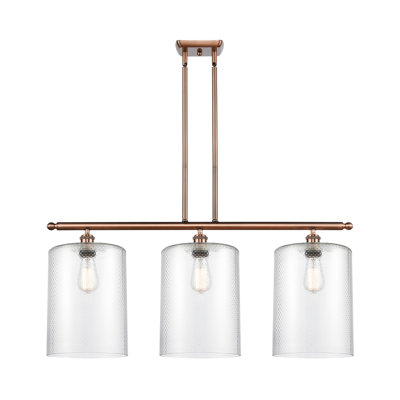 Luminaire suspendu tambour 3 lumières Dublin