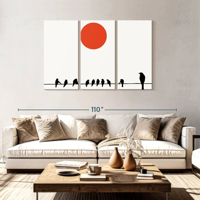 Sit And Wait, 48" H x 74" W