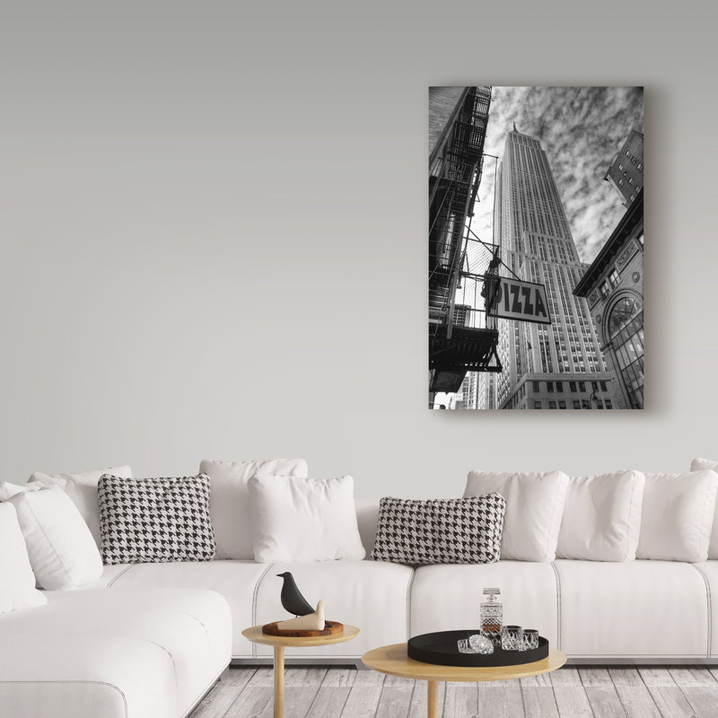 Avisha «Empire State», reproduction de photo sur toile tendue, H 47 po x l 30 po