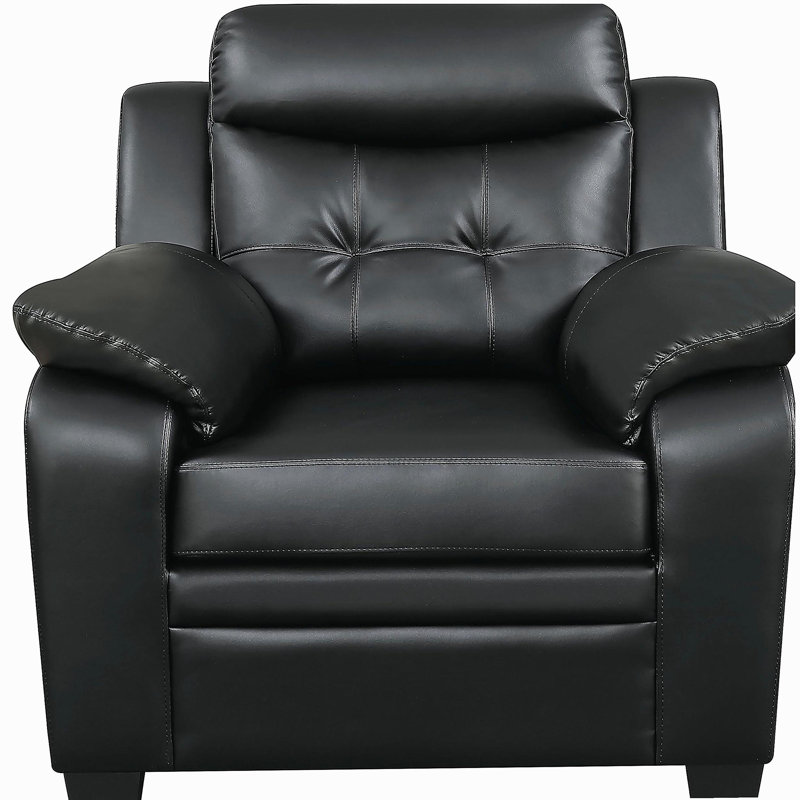 Fauteuil d'appoint rembourré et rembourré Winchell