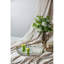 Grand plateau miroir argenté D18x2 "Valentina