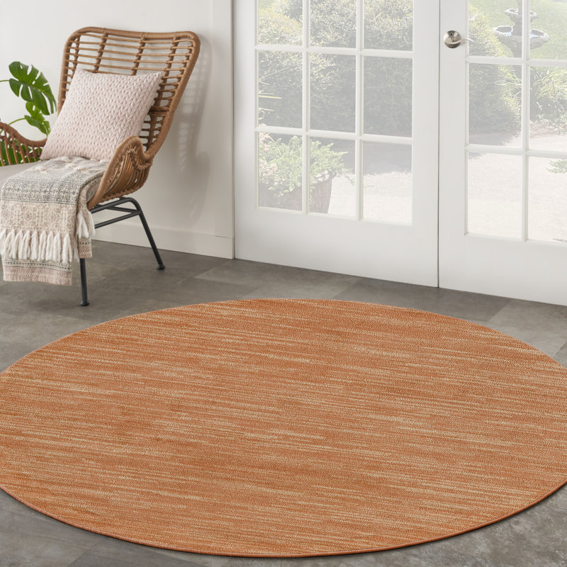 Tapis intérieur / extérieur Azaireyah, Rond 4 pi