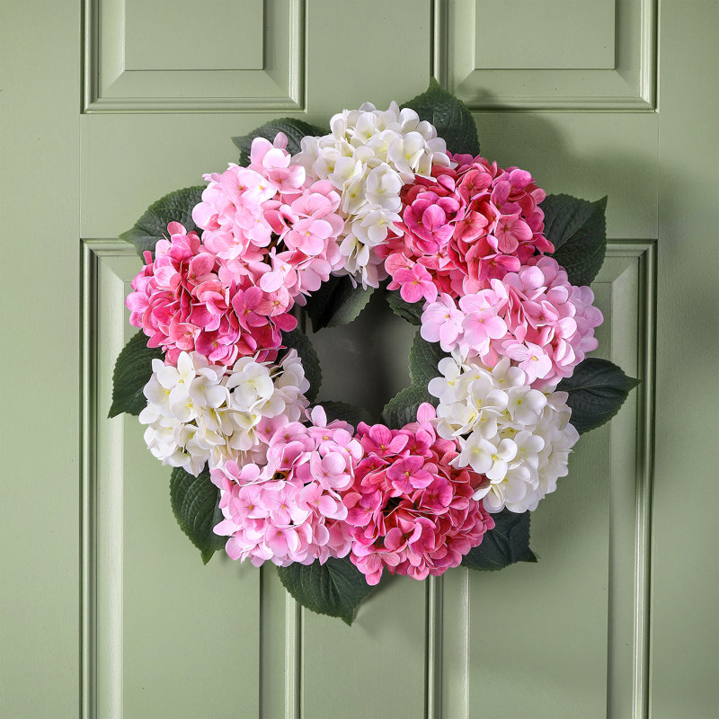 Couronne d'hortensia 20 "PE