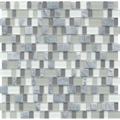 Unique™ 12" x 12" Random Mosaic Tile