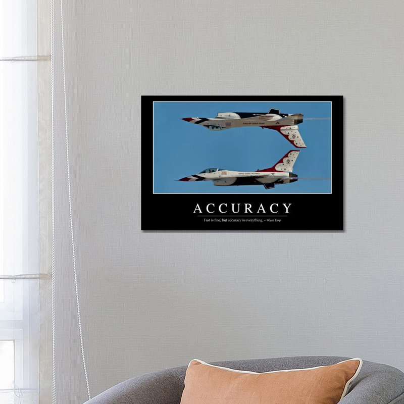 Accuracy by Stocktrek Images - Wrapped Canvas Print, 66.04 cm H x 45.72 cm W x 1.91 cm D