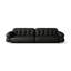 Black Faux Leather Modular Sofa cushion couch-1390635395-1390635516-1390635519