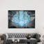 Ice Chandelier - Print on Canvas-868436998-868436992