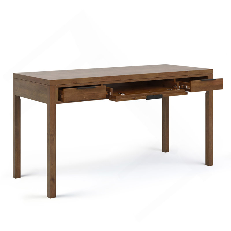 Bureau - Brun selle moyen, Gris clair