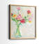«Painterly Soft Bouquet I», reproduction encadrée de qualité supérieure - prête à être accrochée - aucun clou requis - aucun clou requis-710188025-710188026
