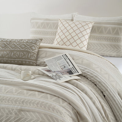 Cleluya 6 Piece Geometric Comforter Set